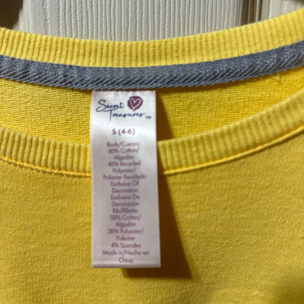 Secret Treasures Women's Sweater size S(4-6) yellow - Picture 9 of 11